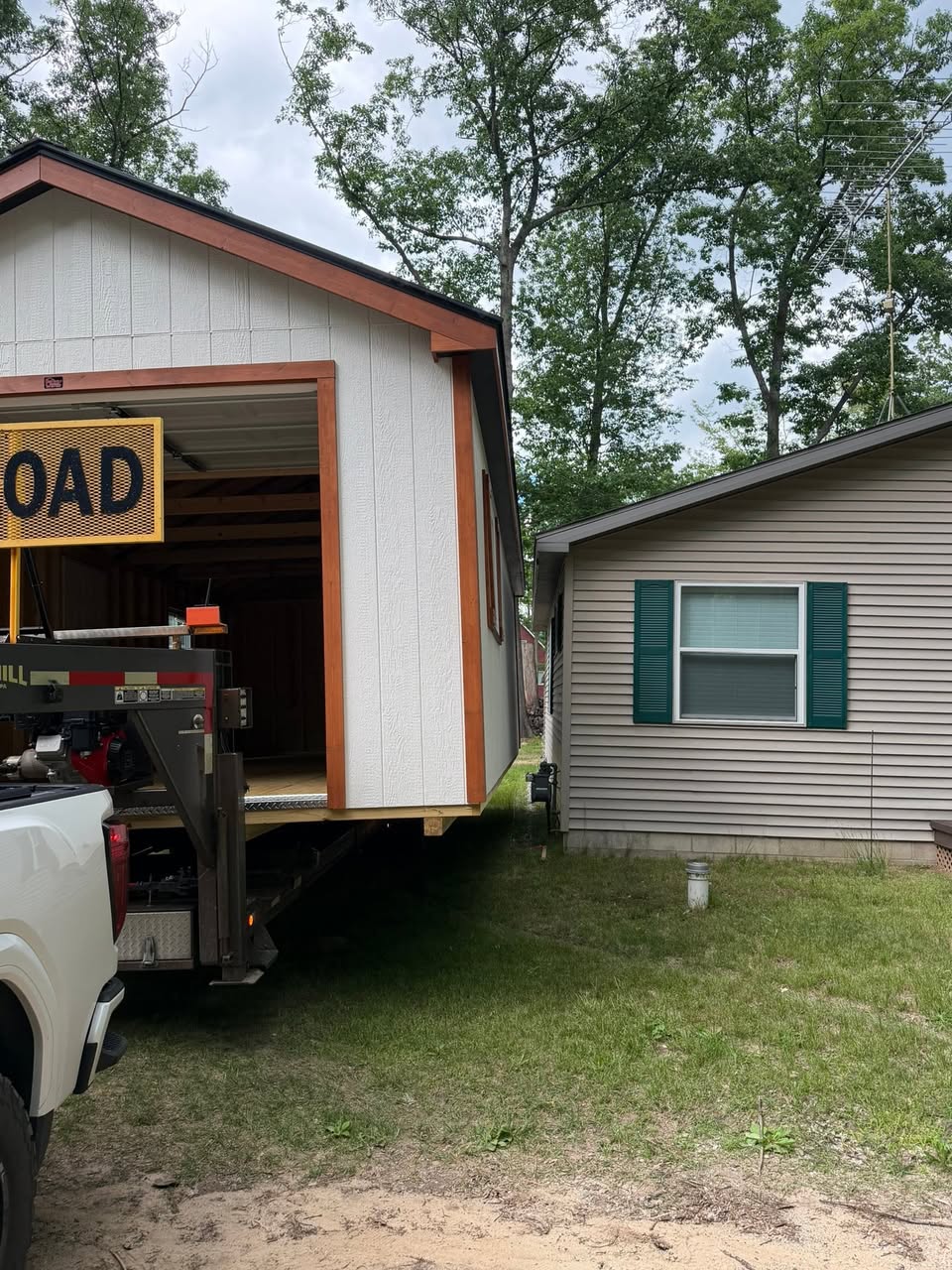professional shed delivery
