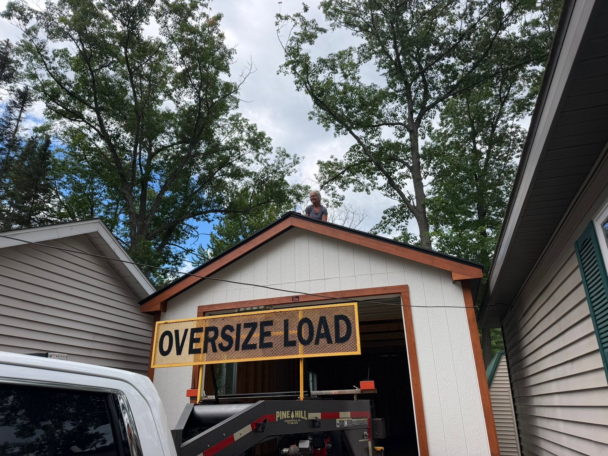 precision shed delivery