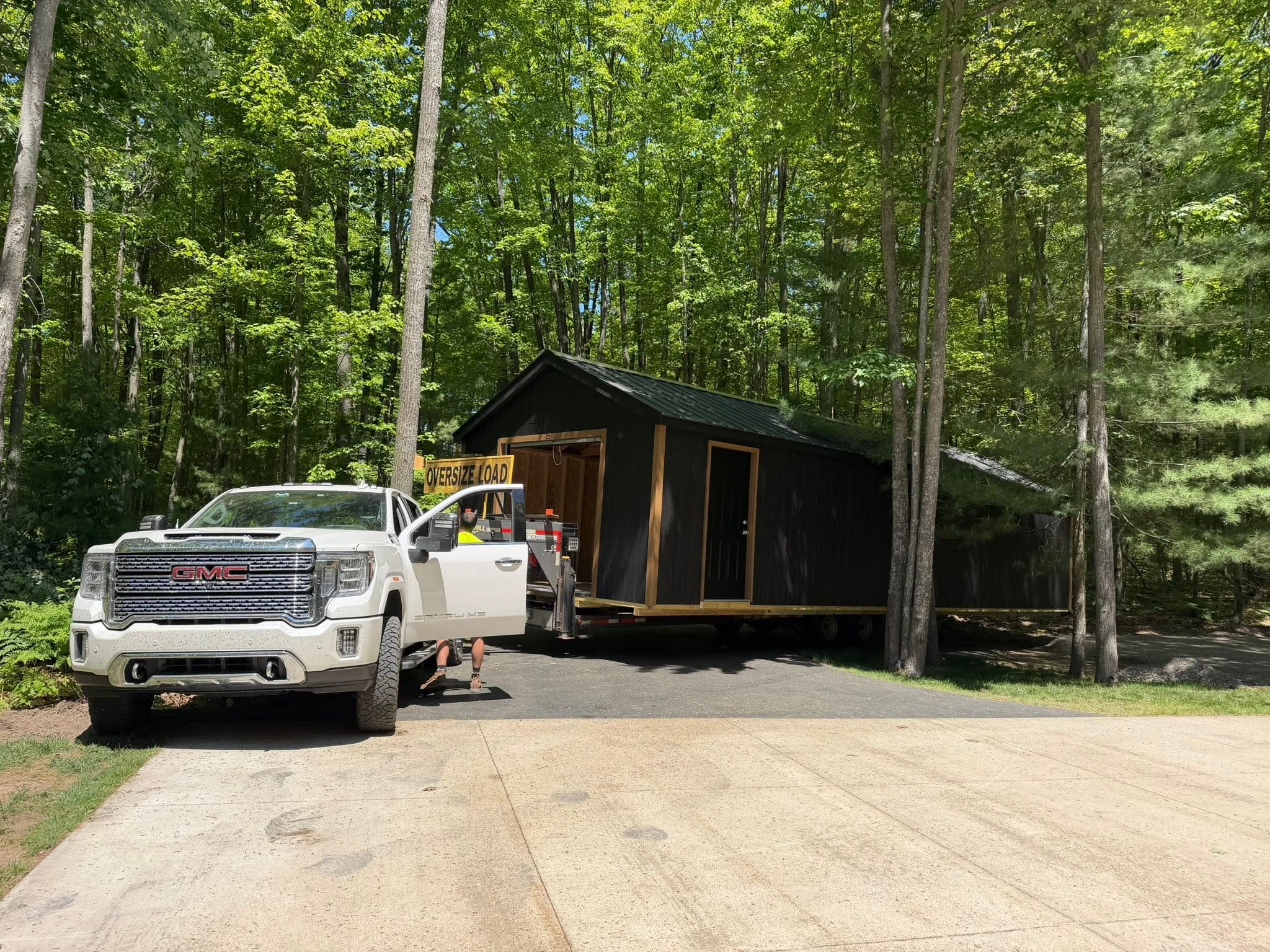 precision shed delivery